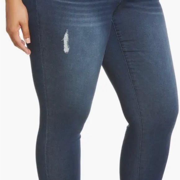 'Ab'Solution Frayed Hem Skinny Ankle Jeans
WIT & WISDOM NEW WITH TAGS SZ 16 - Picture 3 of 3